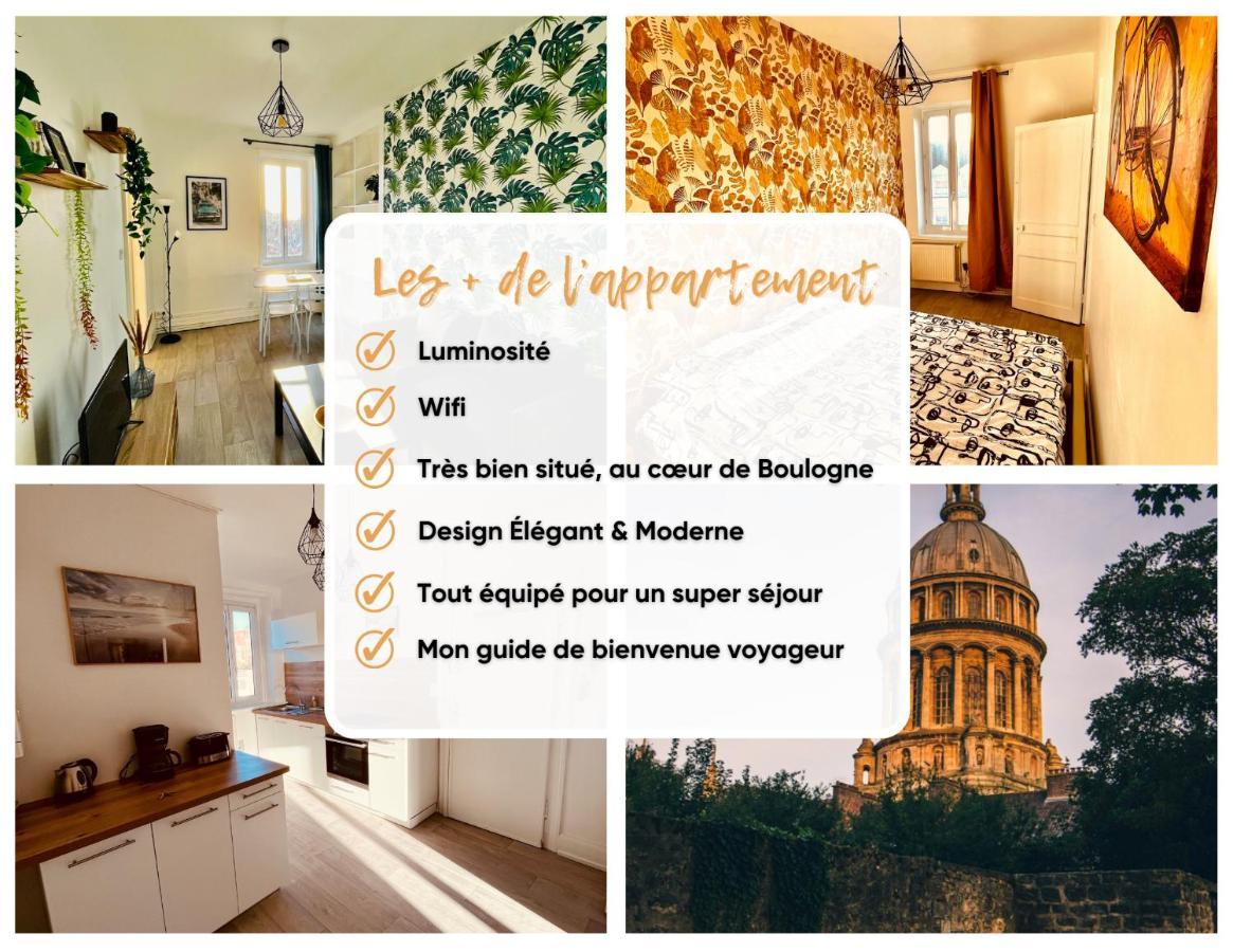 Le Dernier Sou - Proche Vieille Ville - Cosy & Lumineux Boulogne-sur-Mer Exterior foto
